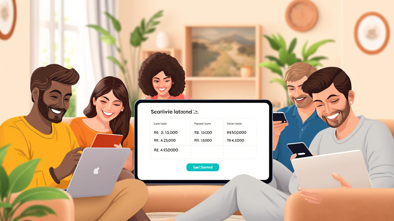 Imagem ilustrativa sobre a facilidade do empréstimo pessoal com a Lendico.