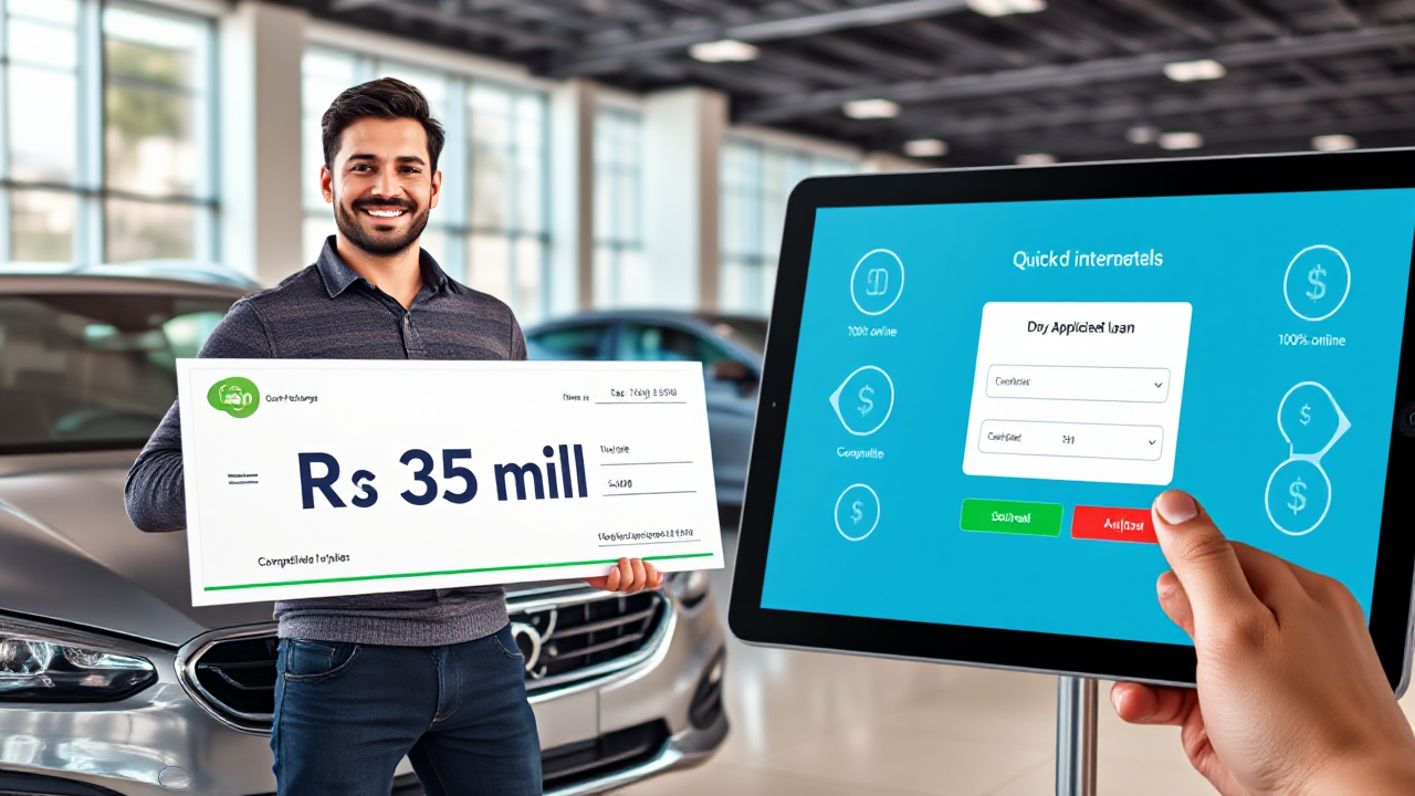 Imagem de um carro novo com foco em financiamento rápido e seguro da Just.