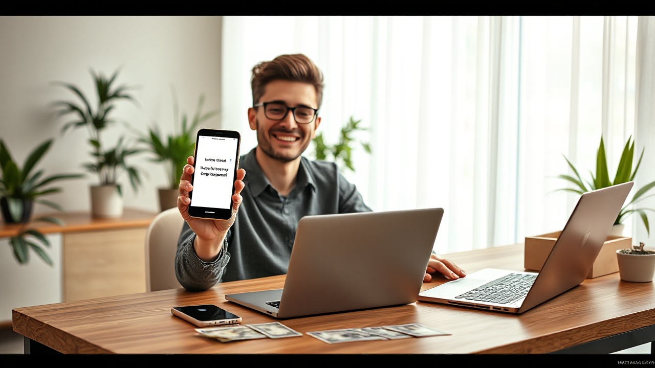 Imagem ilustrativa sobre dinheiro instantâneo e soluções financeiras rápidas.