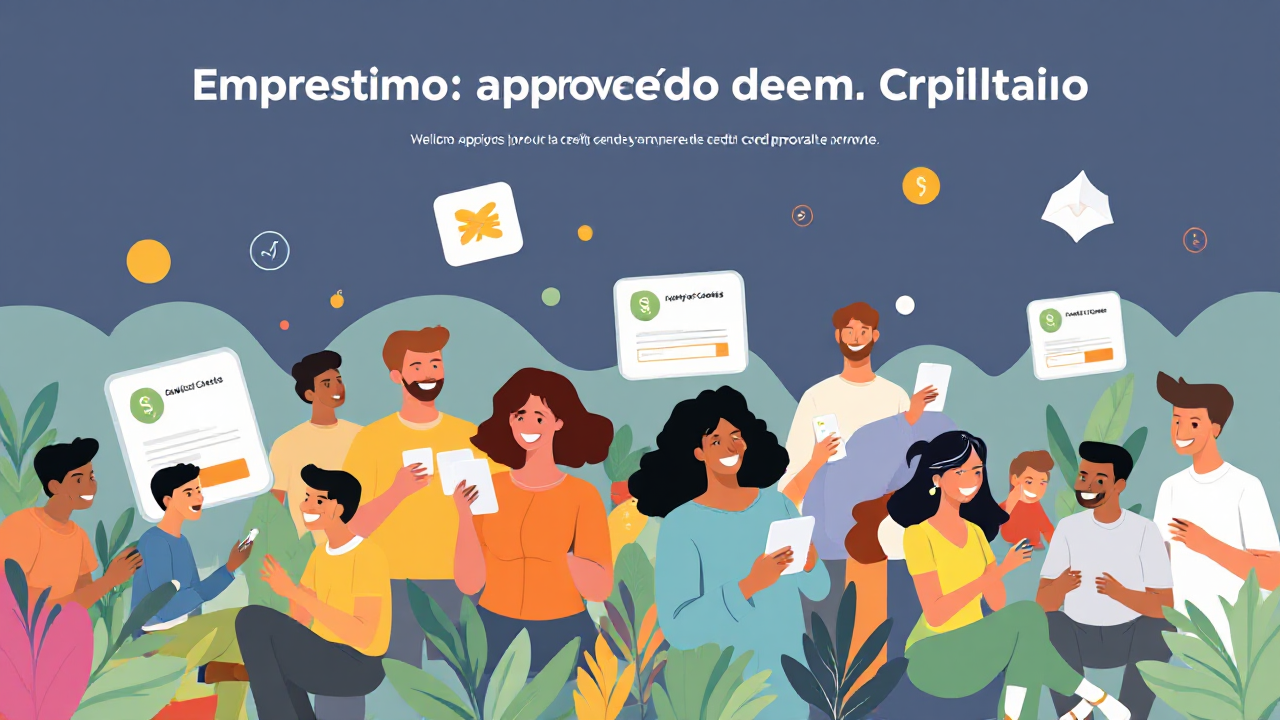 Imagem ilustrativa sobre a aprovação de crédito sem complicação, destacando a rapidez e simplicidade do processo.