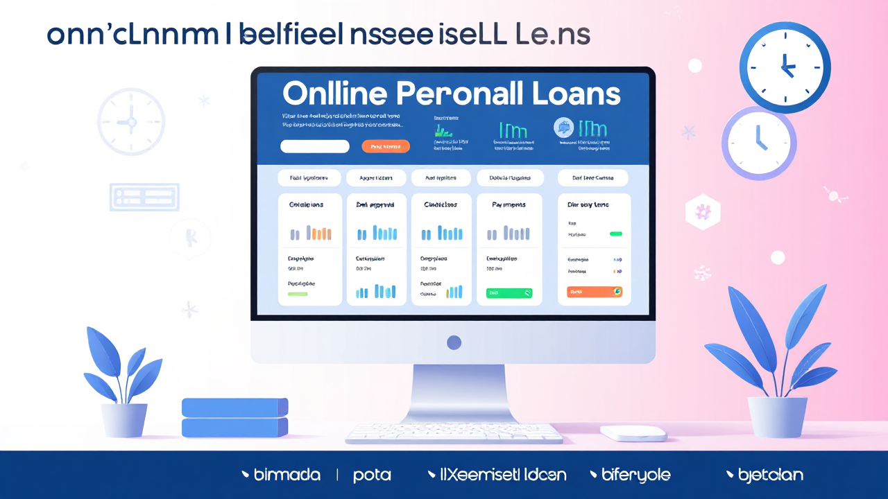 Imagem ilustrativa de um empréstimo pessoal online com simplicidade e agilidade.