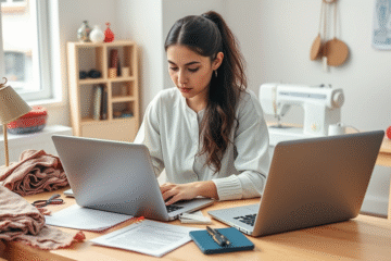 Imagem ilustrativa sobre como enviar currículo para a vaga de costureira.